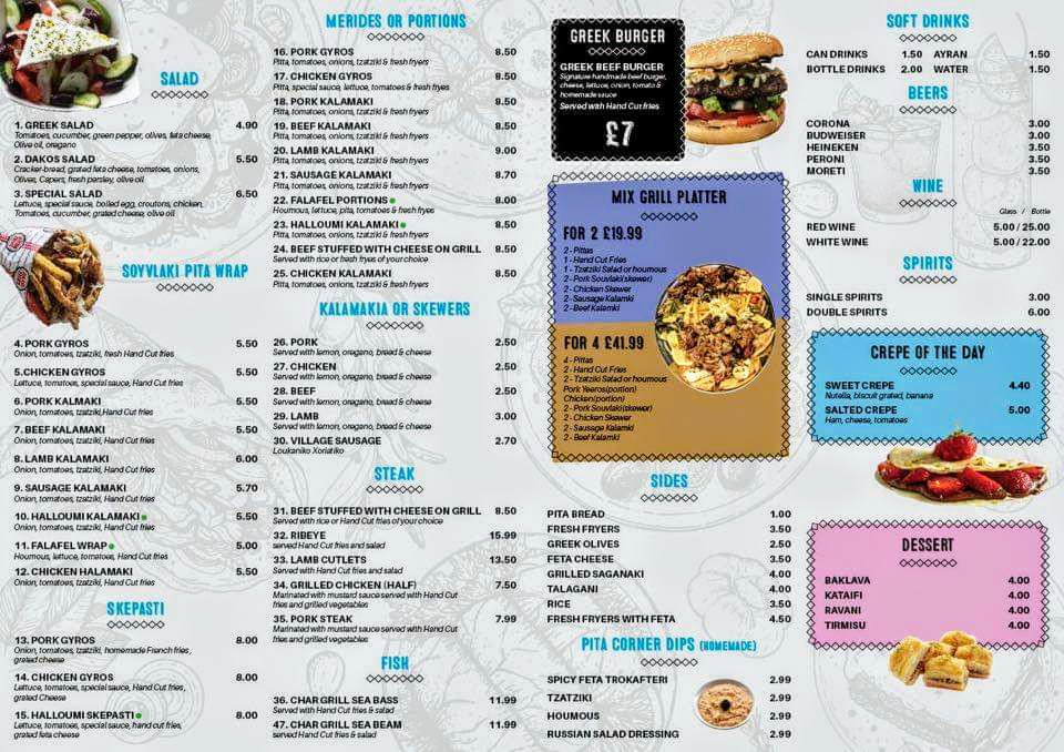 Pitta Corner Menu - Image 4